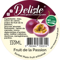 Sorbet - Fruit de la passion - 110ml