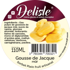 Sorbet - Gousse de Jacque mûr - 110ml