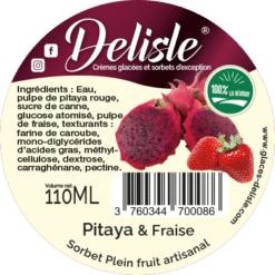Sorbet - Pitaya & Fraise - 110ml