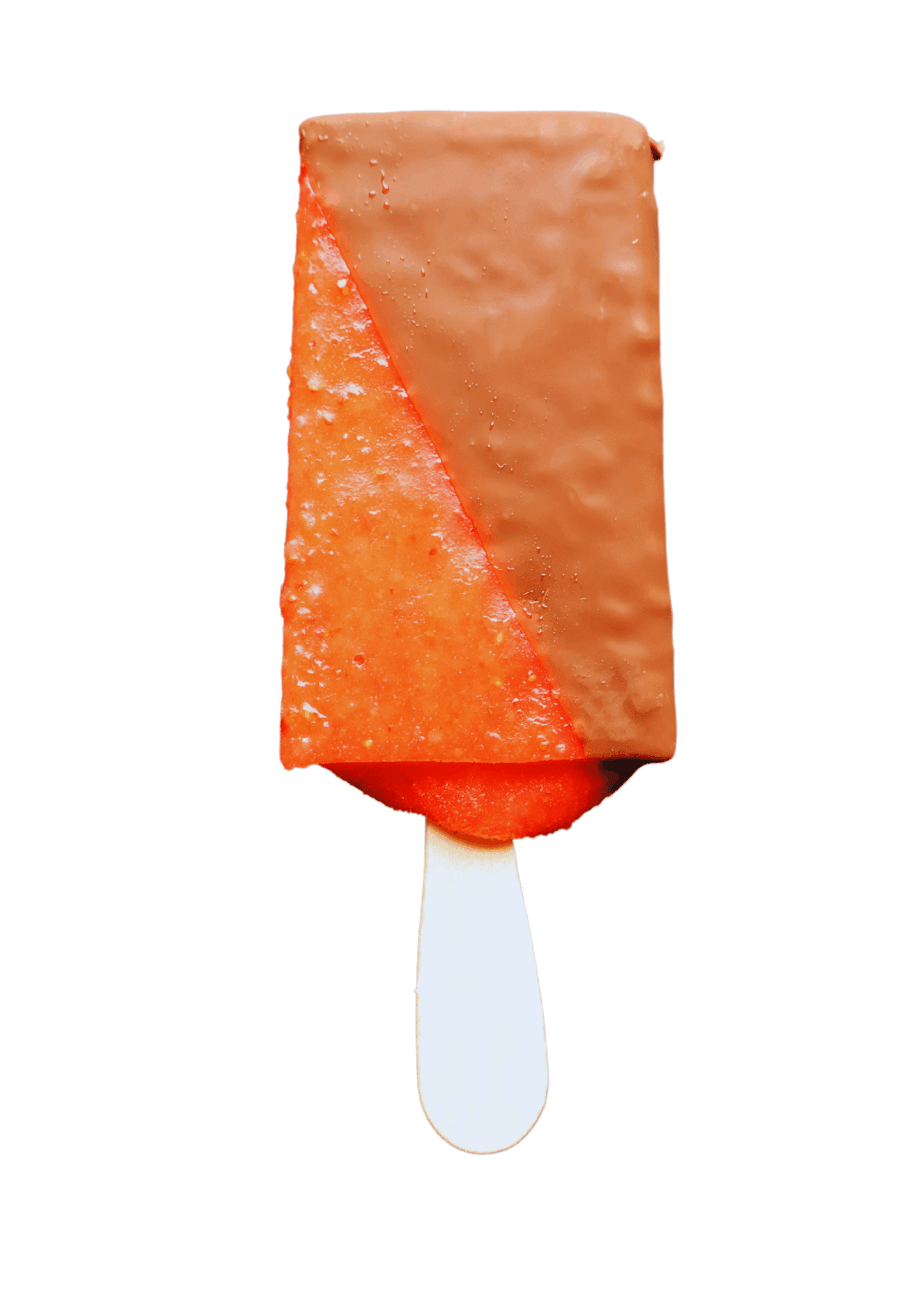 Paletas - Fraise enrobage Chocolat Noir