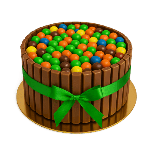 Gateau glacé KitKat Mm's